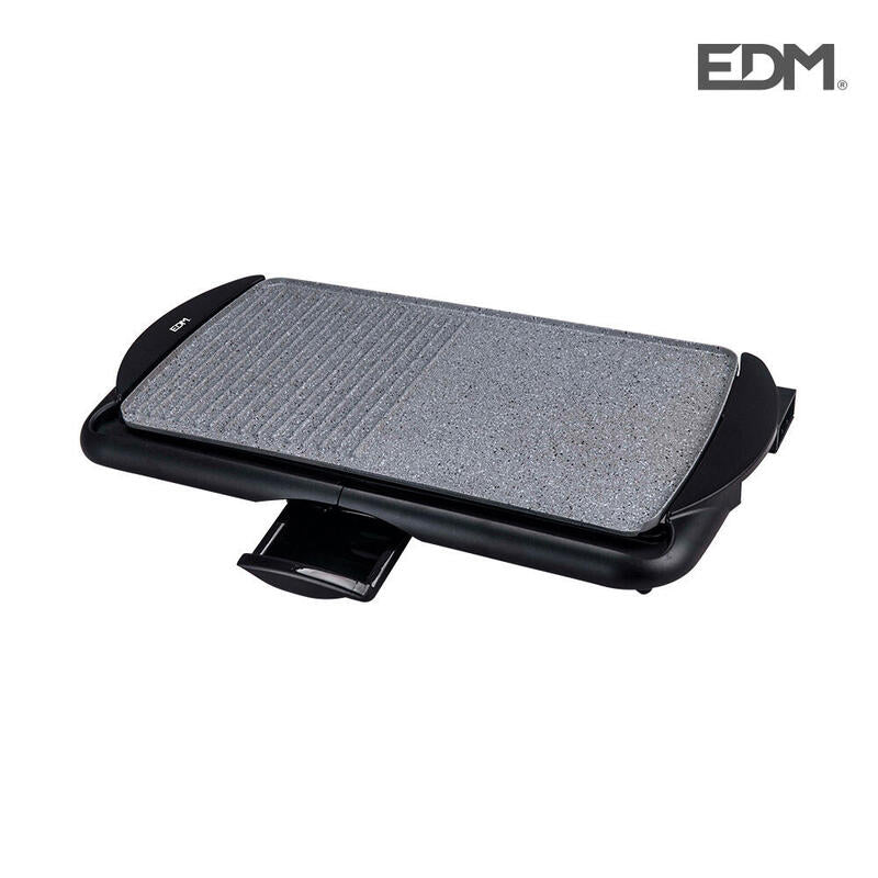 Tabla De Asar Efecto Piedra 2000w 61,5x31x8cm Edm
