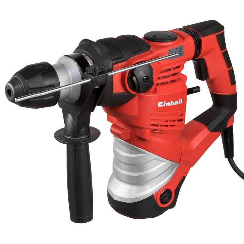 Taladro Percutor Einhell Th-Rh 1600 (Rojo, 1.600 Vatios, Maletín De Transporte) 4258478