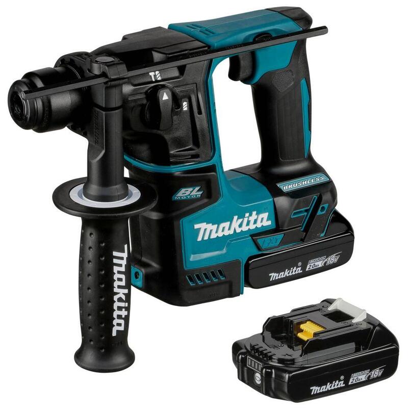 Taladro Percutor Inalámbrico Makita Dhr171raj, 18 Voltios