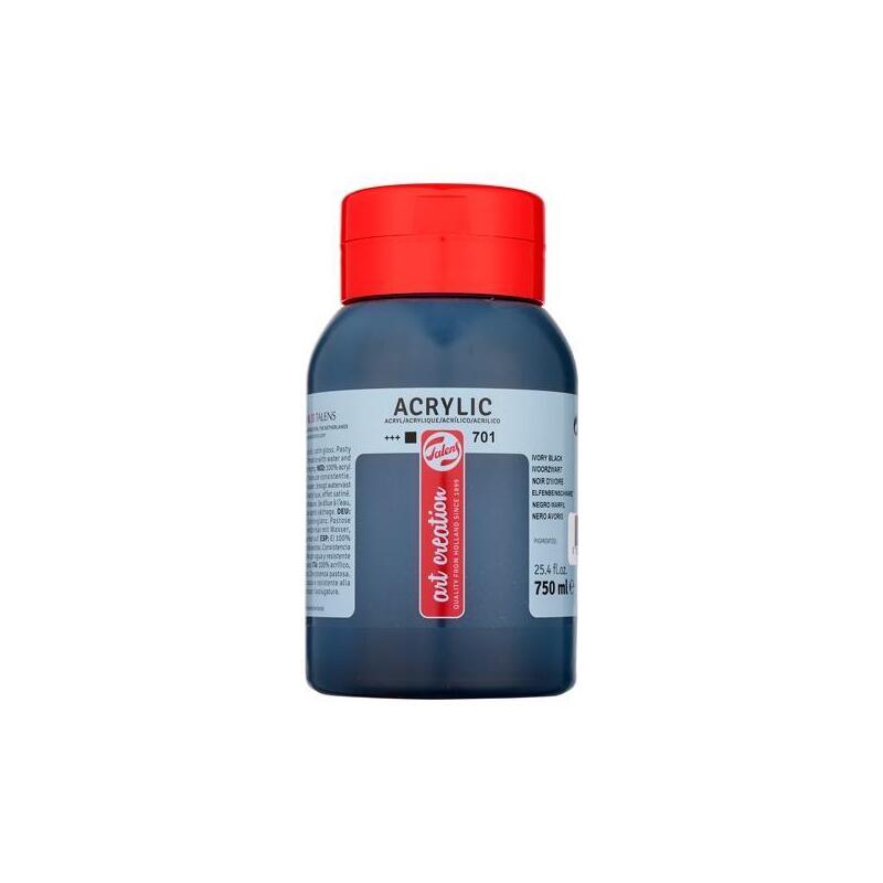 Talens Art Creation Colores Acrílico Bote 750ml Negro Marfil