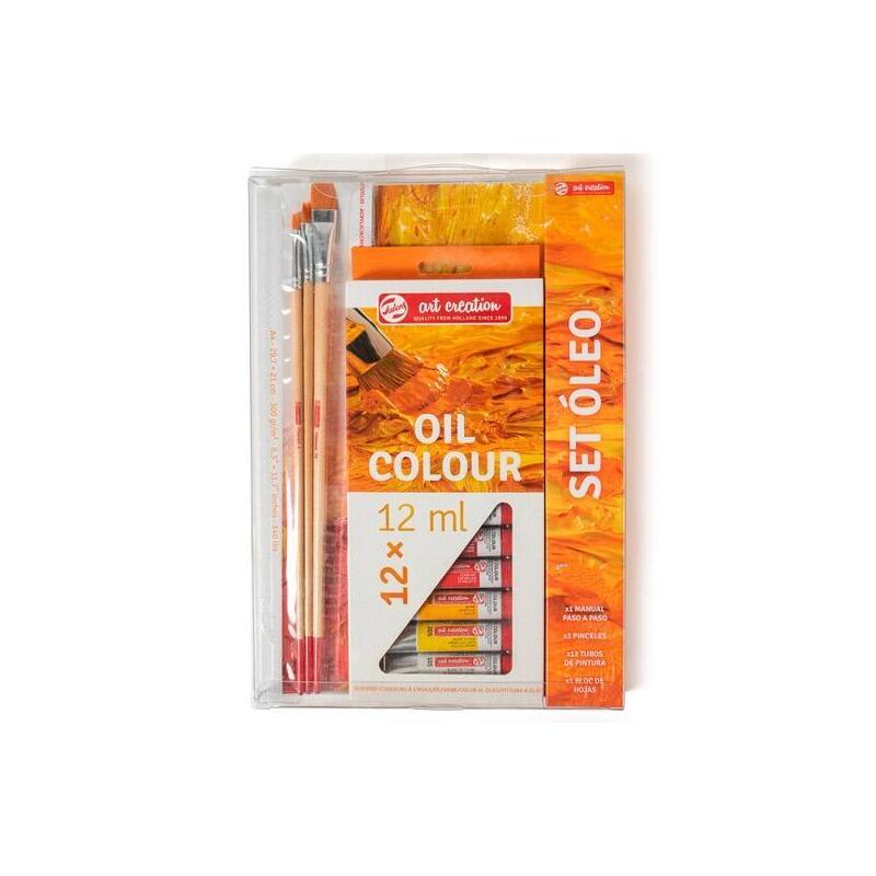 Talens Art Creation Set Óleo 12 Tubos X 12ml Colores Surtidos