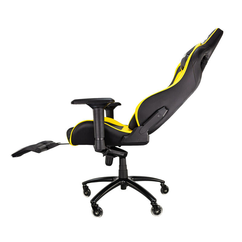 Talius Caiman Silla Gaming Amarilla/Negra