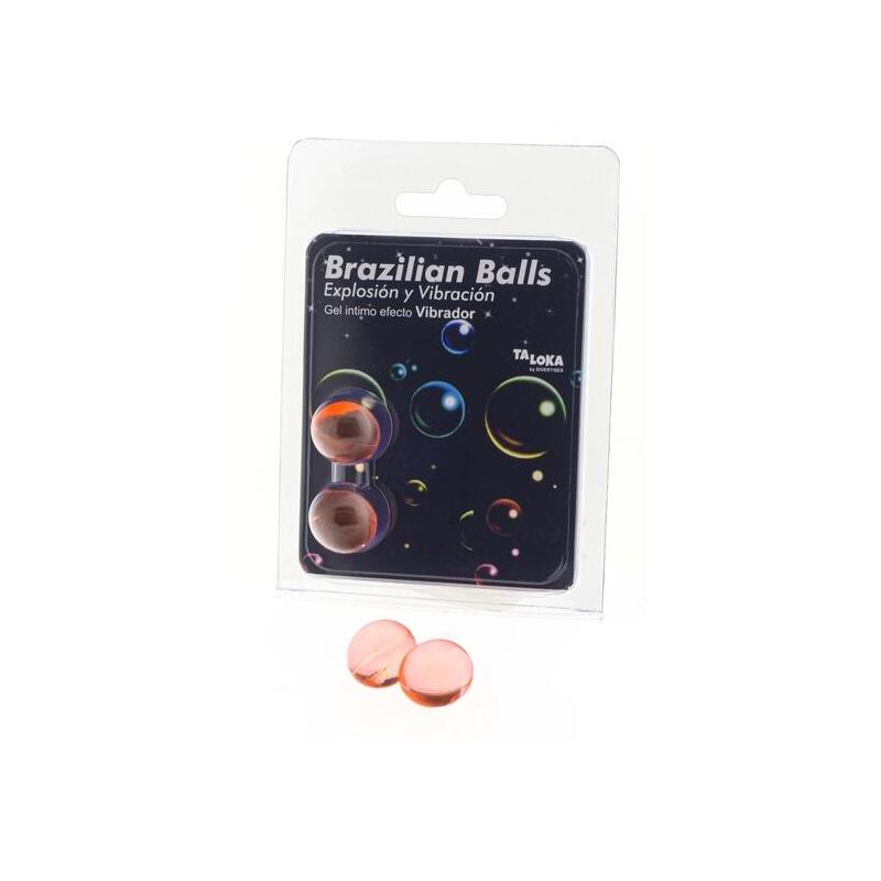 Taloka - Brazilian Balls Gel Excitante Efecto Vibración 2 Bolas