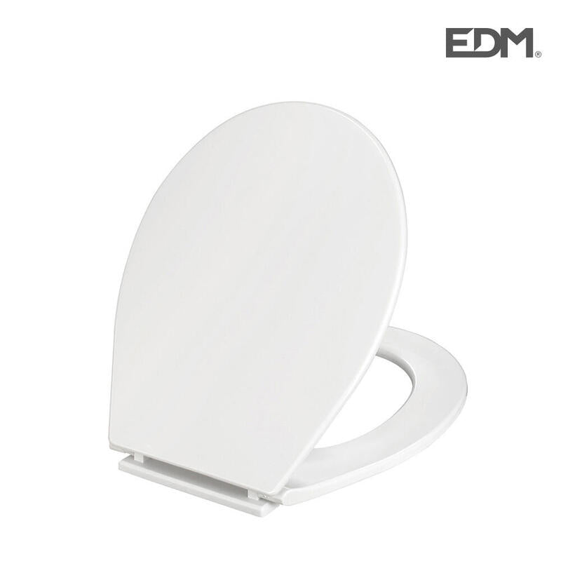 Tapa Wc Top Blanca 1390g Con Tornillos Edm
