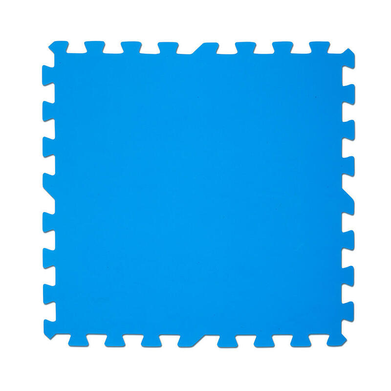 Tapices De Suelo Protector Suelo Azul. 50 X 50 Cm. 9 Unidades