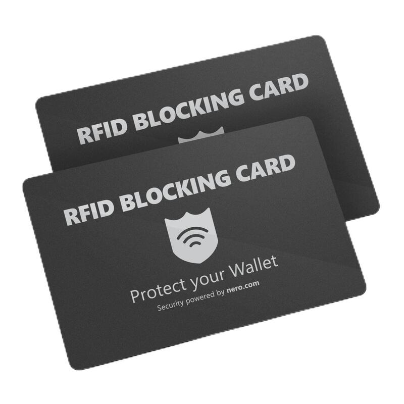 Tarjeta De Bloqueo Rfid Nero