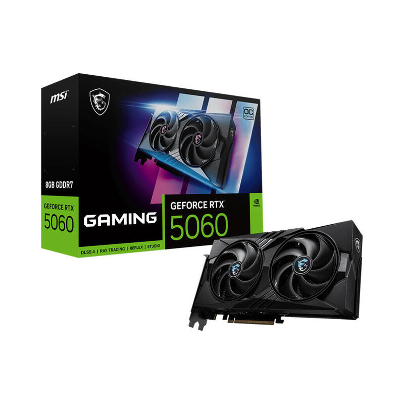 Tarjeta Grafica Msi Rtx 5060 8g Gaming Oc