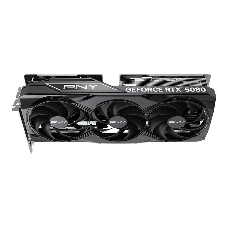 Tarjeta Grafica Vga Pny Geforce Rtx 5080 Oc 16gb Ddr7 3xdp 1xhdmi Reloj 2300mhz Cuda 10752 256bit 360w