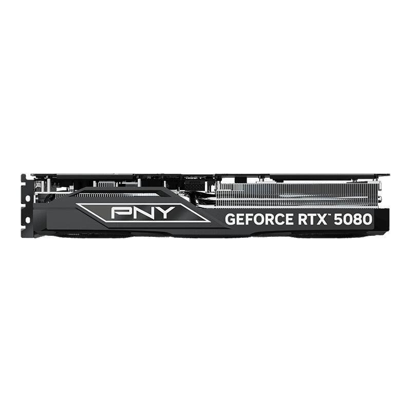 Tarjeta Grafica Vga Pny Geforce Rtx 5080 Oc 16gb Ddr7 3xdp 1xhdmi Reloj 2300mhz Cuda 10752 256bit 360w
