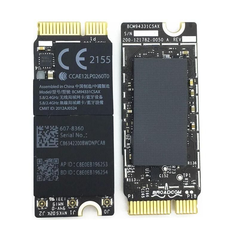 Tarjeta Wireless Ac Wifi Y Bluetooth Para Portátil Apple Macbook Pro A1398 A1425