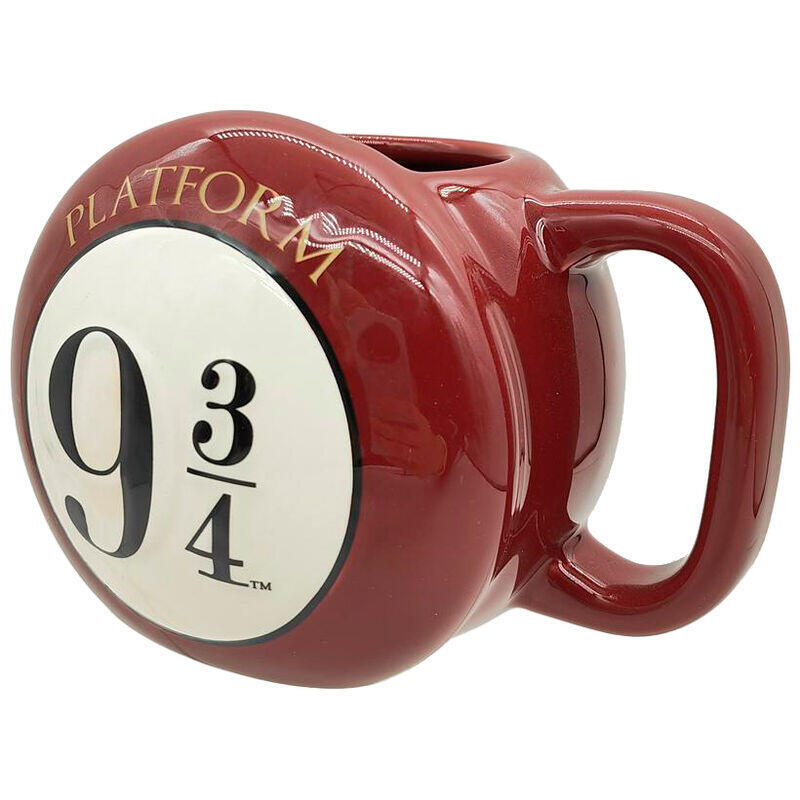 Taza 3d Anden 9 3/4 Harry Potter