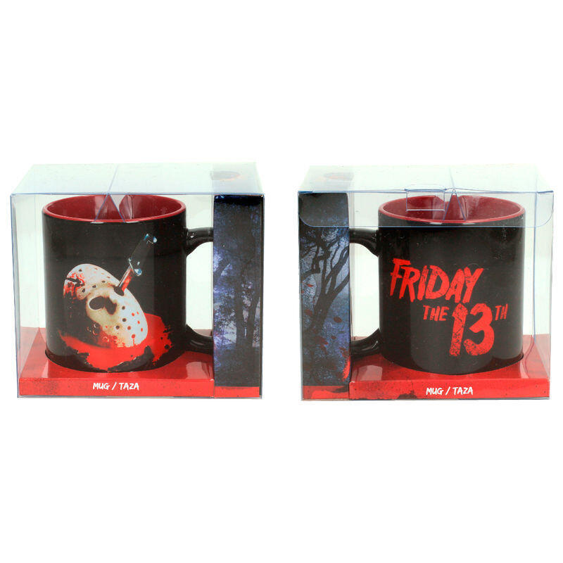 Taza Ceramica Poster Mascara Viernes 13