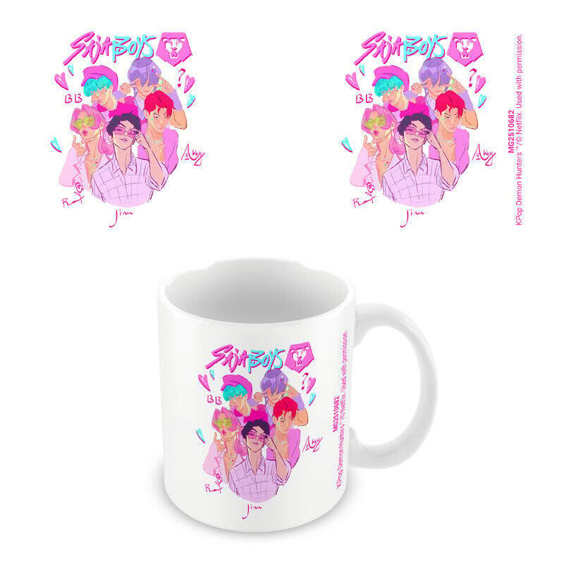 Taza Saja Boys Graphic Kpop Demon Hunters 325ml