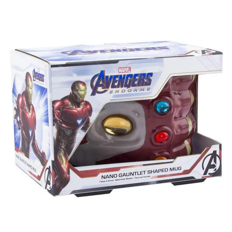 Taza Xl Guantelete Iron Man Vengadores Avengers Marvel