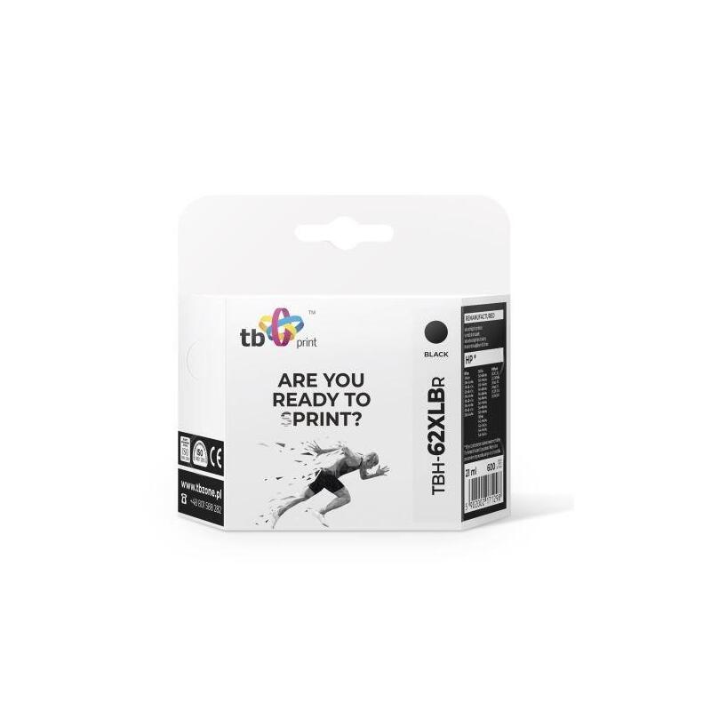 Tb Tinta Para Hp Oj5740 Tbh-62xlbr Bk Reman.