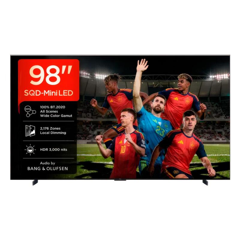 Tcl 98c7l Negro Televisor Smart Tv 98" 4k Uhd Sqd-Mini Led