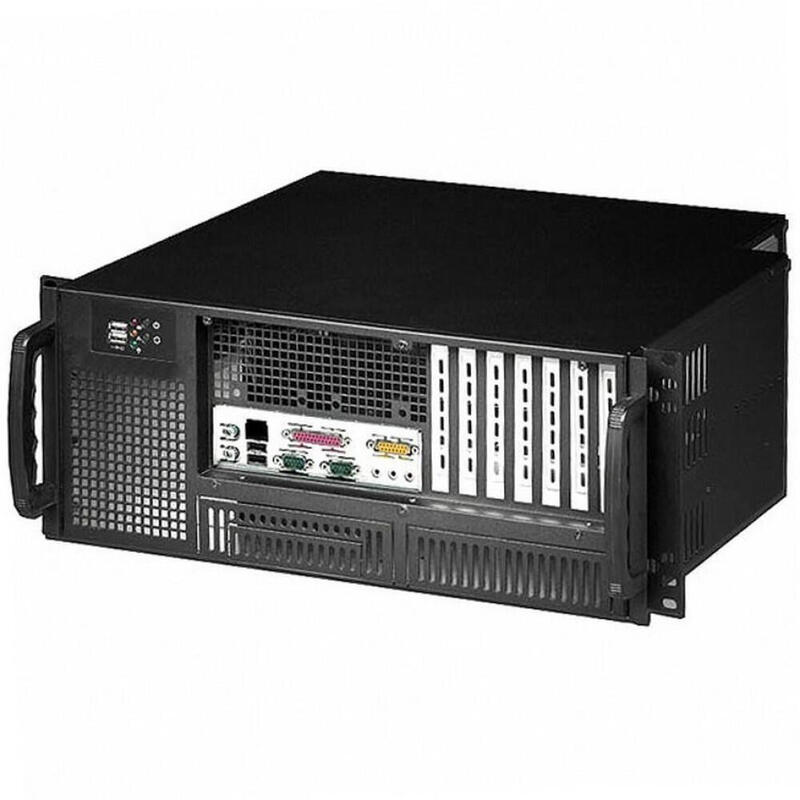 Techly 307377 19 4u Industrial Rack-Mount Chassis Atx Black