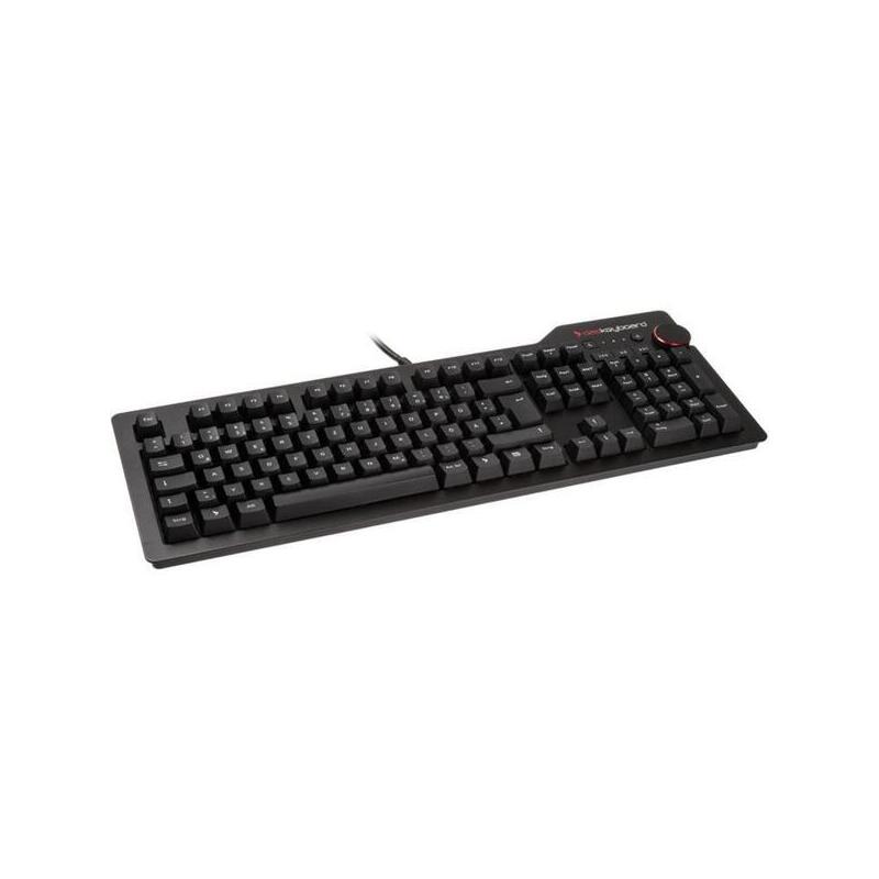 Teclado Aleman The Keyboard 4 Professional, Gaming Negro, Cherry Mx Brown