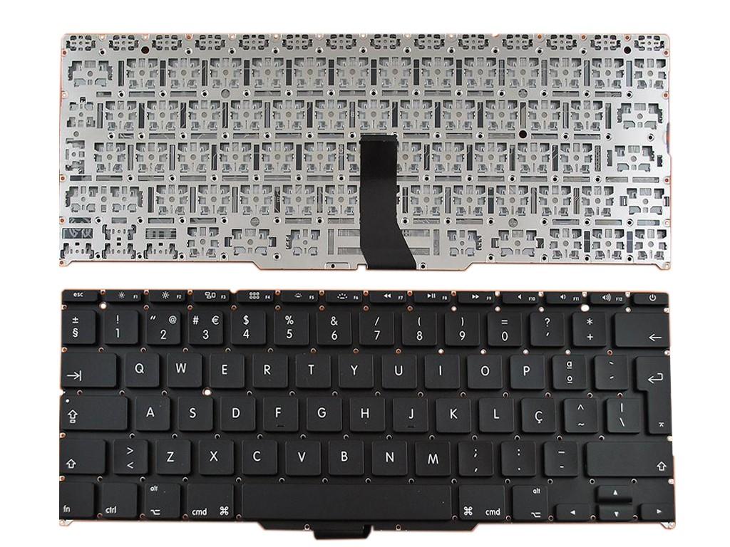 Teclado Para Portátil Apple Macbook Air A1370 A1465 11.6" Negro Portugués