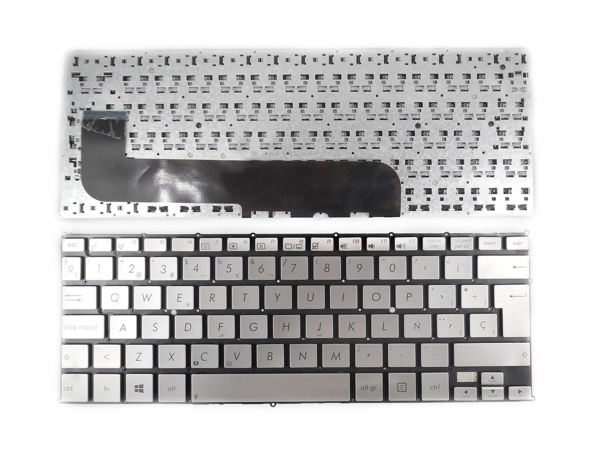 Teclado Para Portátil Asus Zenbook Ux21 Ux21A Ux21E 0Knb0-1100Sp00 Mp-11A96E06528 0Kn0-Lx1Sp02