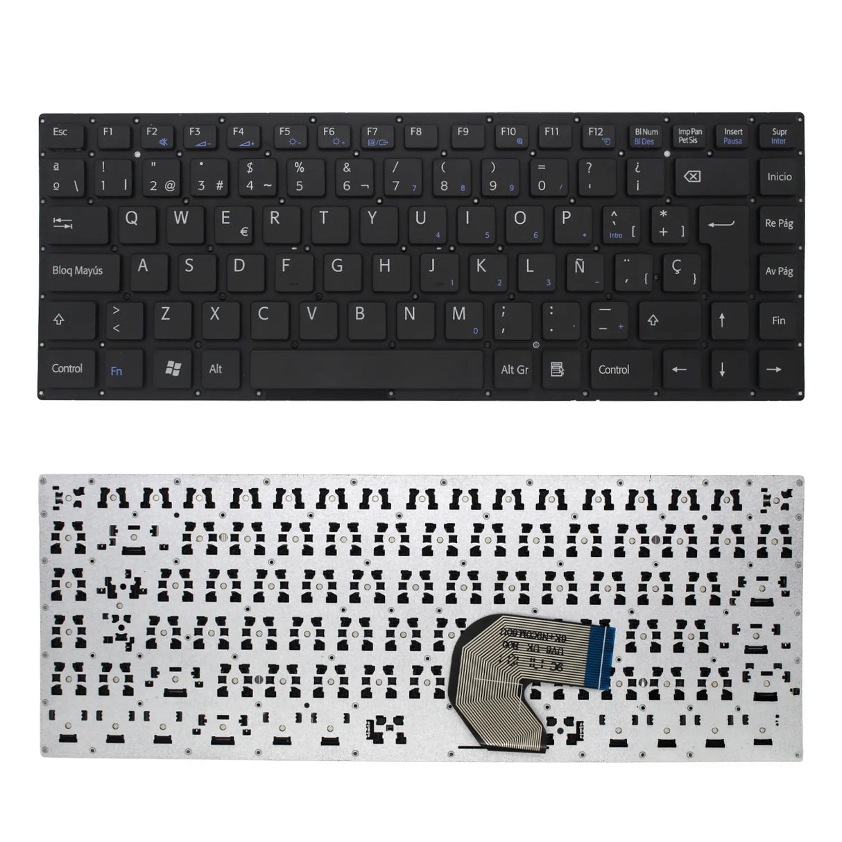 Teclado Para Portátil Asus Vivobook E403 E403S E403Sa E403N E403Na 0Knl0-4122Uk00 Nsk-Uv6Su 0Kn0-Se1Gr32