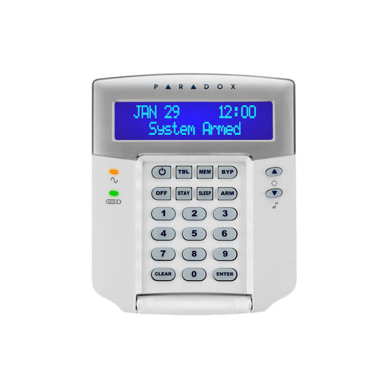 Teclado De Lcd Paradox K32lcd+ Cableado De 32 Caracteres - English