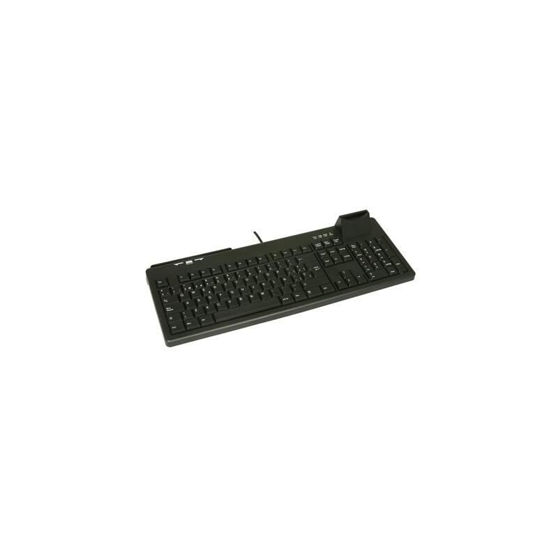 Teclado Español Active Key Membrana Lector Banda Magnetica