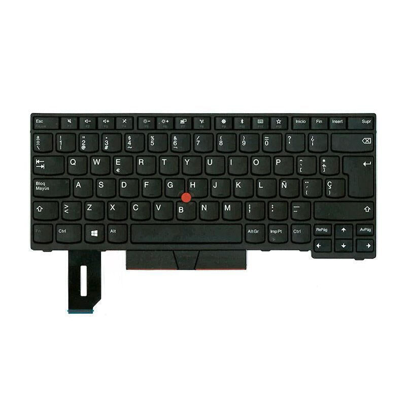 Teclado Español Compatible Para Portatil Lenovo Thinkpad E480 (20kn) (20kq) 01yp491 Nuevo 1 Año De Garantia