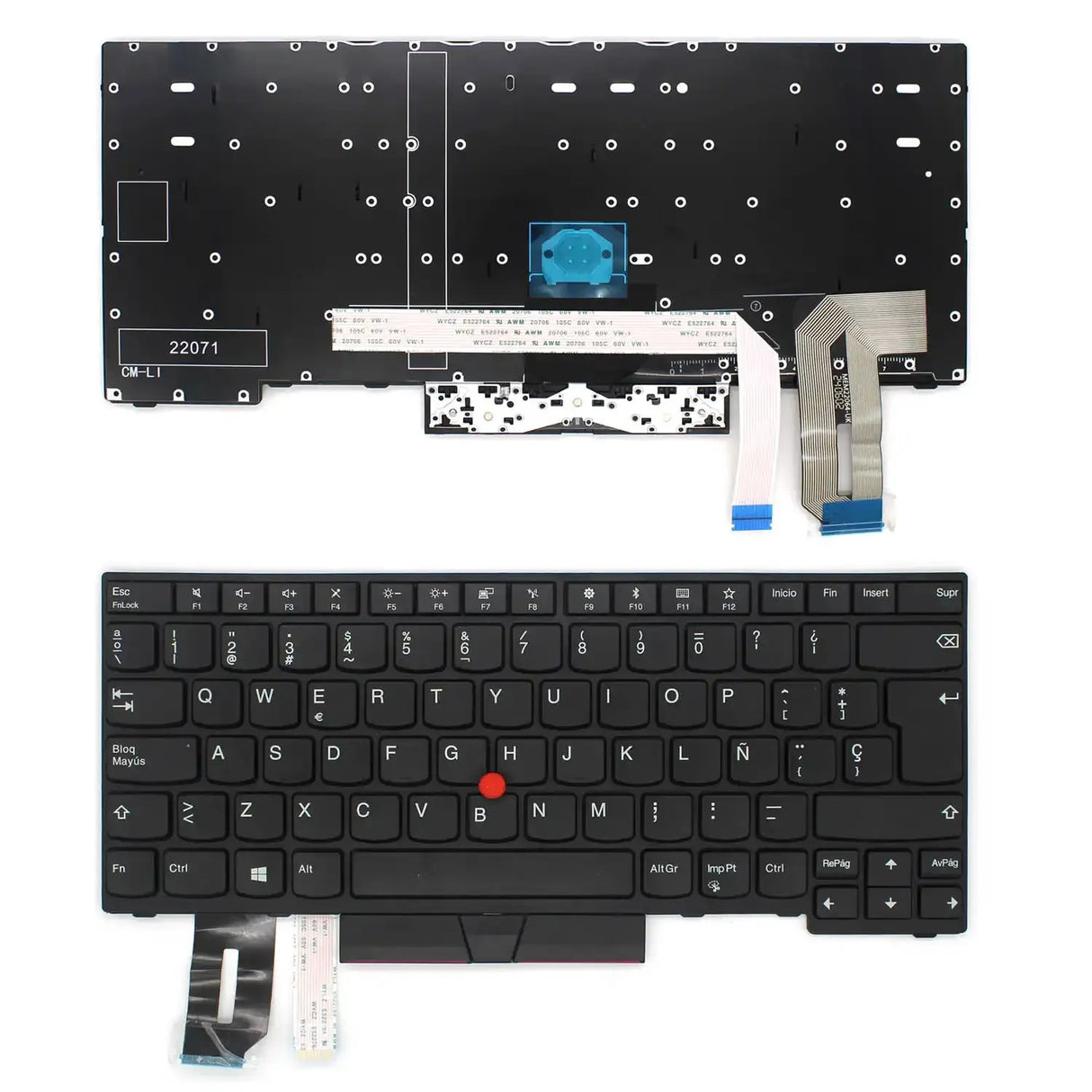 Teclado Español Lenovo Thinkpad T14 Gen 1 T14 Gen 2 P14S Gen 1 P14S Gen 2 Series | 5N20V43769