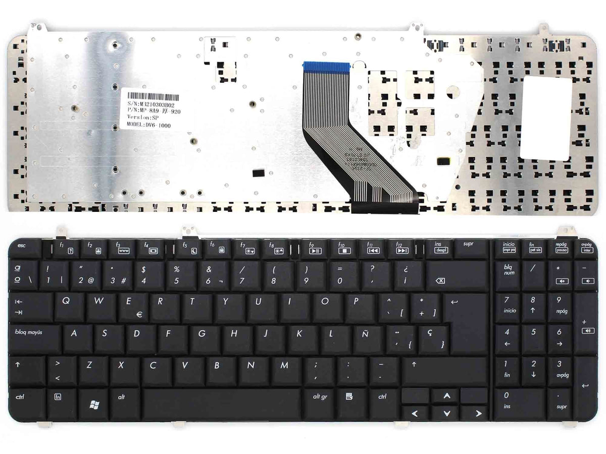 Teclado Para Portátil Hp Pavilion Dv6-2166ss Dv6-2160es Dv6-2000 Dv6-2165es