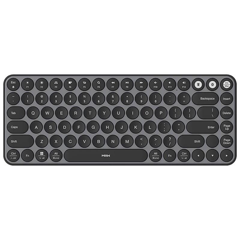 Teclado Ingles Miiiw K07 Dual Mode Rosa Membrana