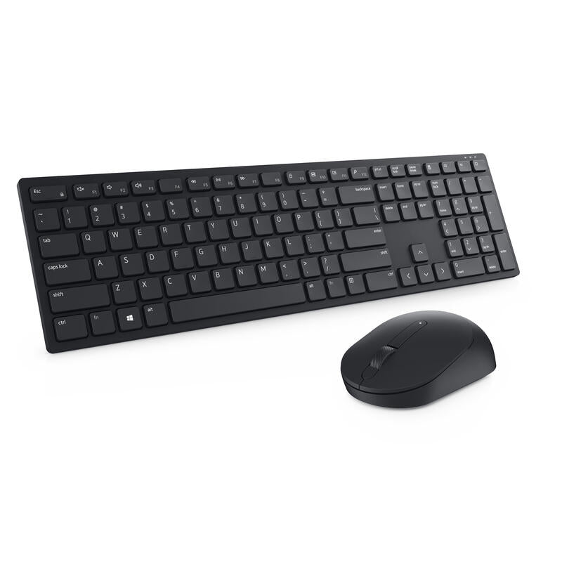 Teclado Inglés + Ratón Dell Km5221w Rf Inalámbrico Qwerty Reino Unido Negro