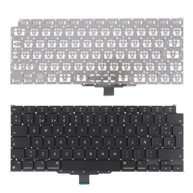 Teclado Iphone A2337 Retroiluminado Teclado,Apple Macbook Pro A2337 Negro (Sin Retroiluminación)
