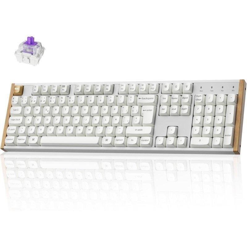 Teclado Keychron K10 He Magnético Hall Effect Iso-Es Inalámbrico Rgb Programable
