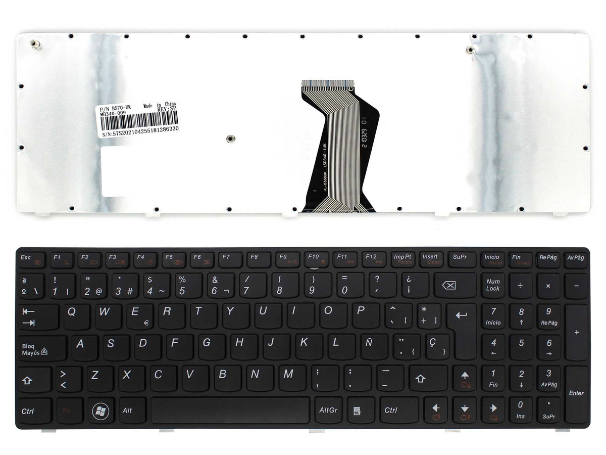 Teclado Para Portátil Ibm Lenovo 25209785 Rev:0a