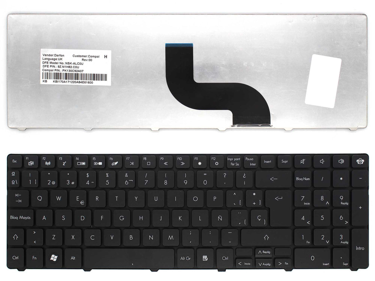 Teclado Para Portátil Packard Bell Le69Kb