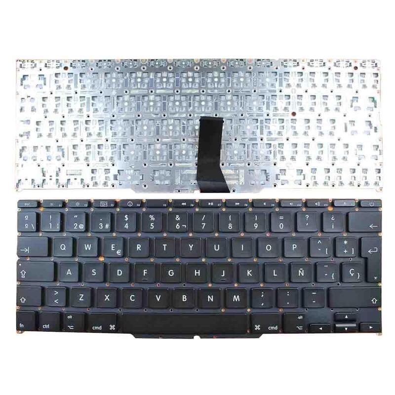 Teclado Para Portátil Apple Macbook Air A1370 11.6" Negro (Para 2010)