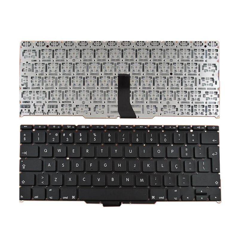 Teclado Para Portátil Apple Macbook Air A1370 A1465 11.6" Negro Portugués