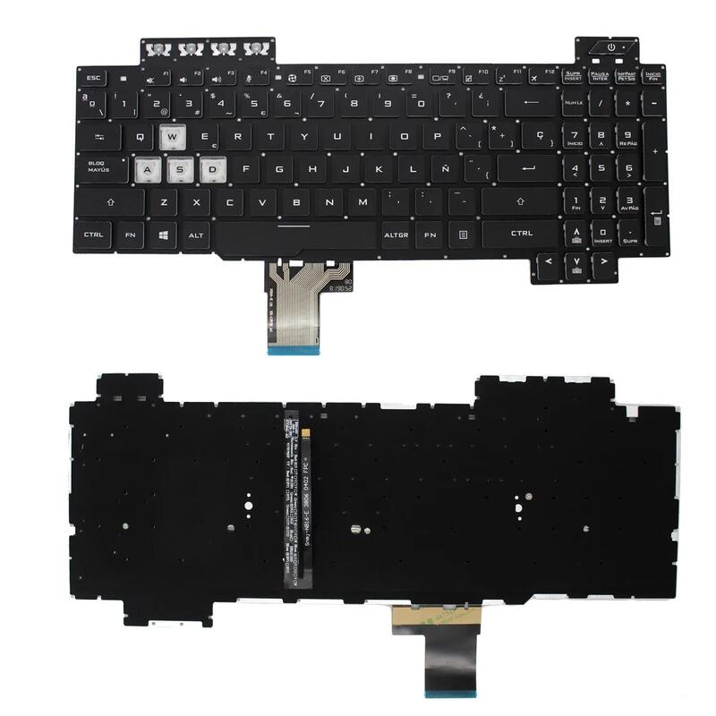 Teclado Para Portátil Asus Rog Strix Gl504 Gl504g Retroiluminado Sin Marco V170762f