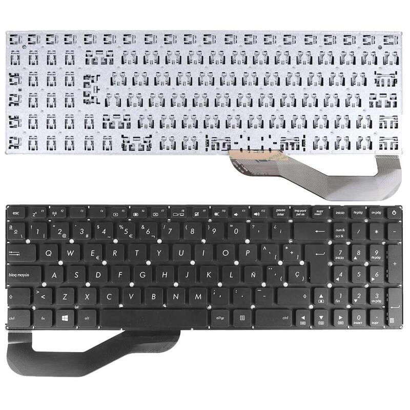 Teclado Para Portátil Asus X543 X543ub X543ba X543ua X543ma X543u X543l X543la Negro
