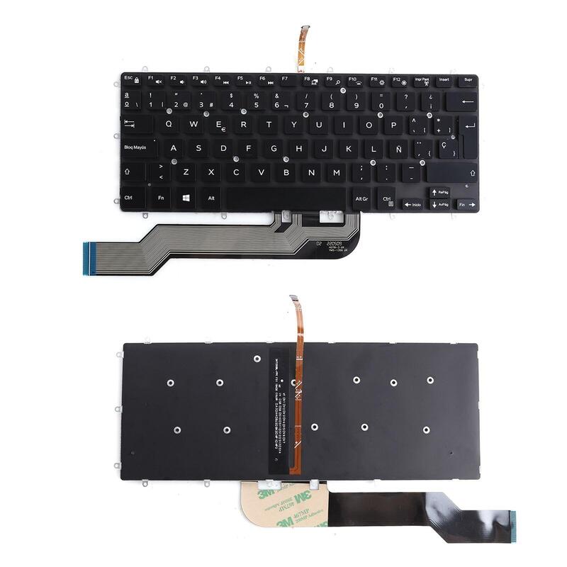 Teclado Para Portátil Dell Inspiron 14 7460 7466 7467 7560 3379 3490 Retroiluminado Negro