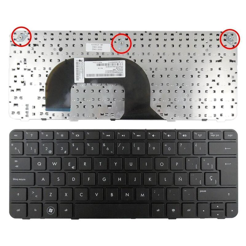 Teclado Para Portátil Hp
Modelos: Pavilion Dm1-3000, Dm1z-3000, Dm1z-3200, Dm1z-4000
P/N: 65707-071, Aenm9p0