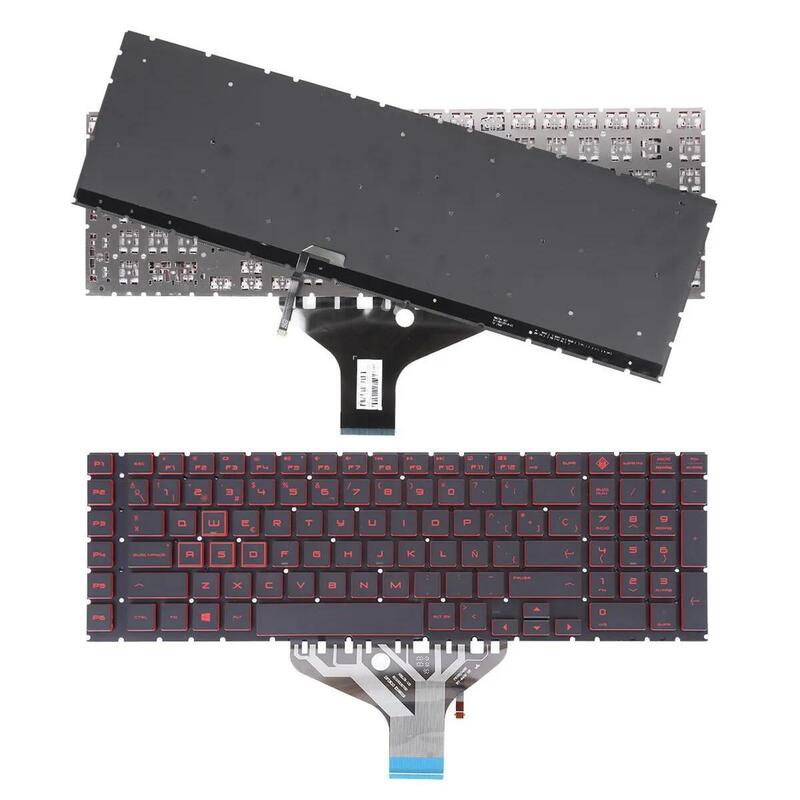 Teclado Para Portátil Hp Omen 17 Cb 17 Cb0002ca 17 Cb0020nr 17 Cb0040nr 17 Cb0050nr 17 Cb0070nr Tpn C144 17 Cb0080nr Negro
