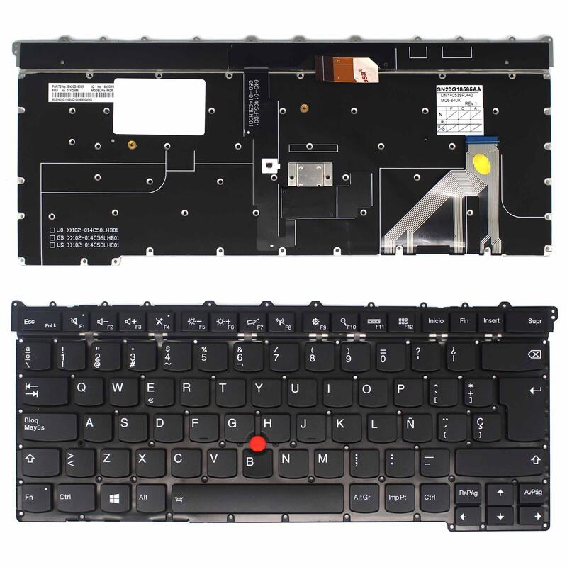 Teclado Para Portátil Lenovo Thinkpad X1 Carbon 3gen 2015 Mq6 85gb Sg 6470 2ea