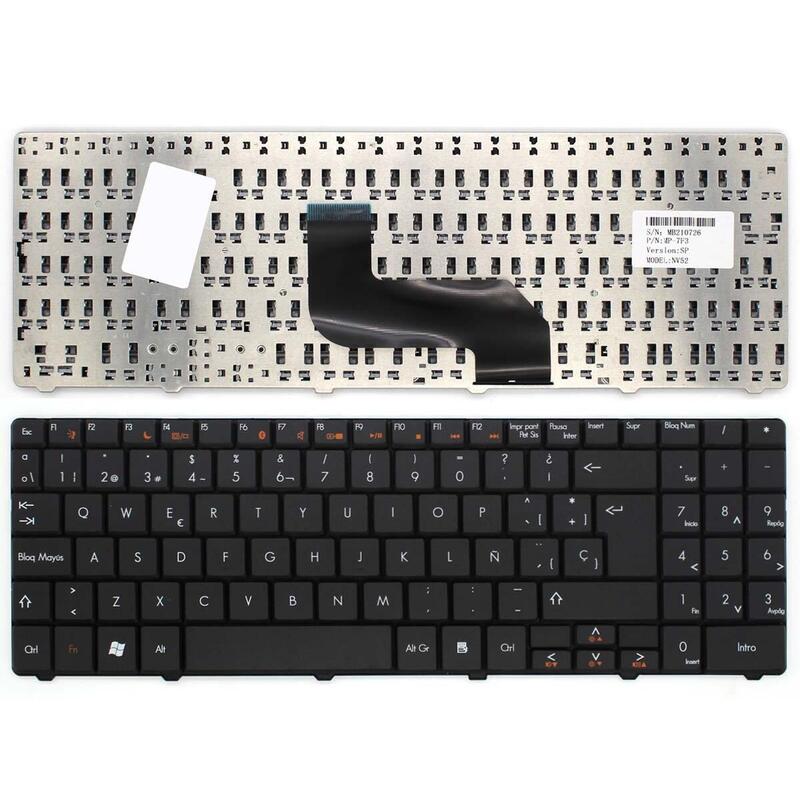 Teclado Para Portátil Packard Bell Easynote Tj66-Dt-022