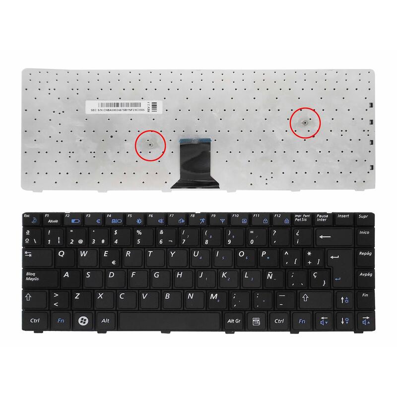 Teclado Para Portátil Samsung Np R522 Np R520 R520 R522 Castellano