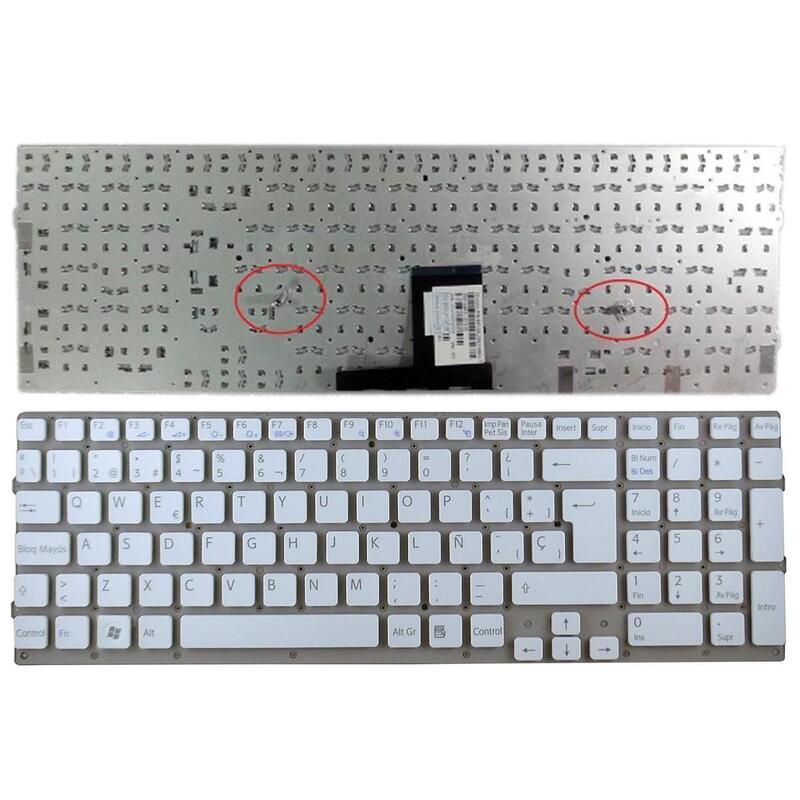 Teclado Para Portátil Sony Vaio Vpc Ec Vpc Ec2m1e Vpceb4e1 Vpc Eb14en Bi Mp 09l26eo 8863 Pcg 71c11m