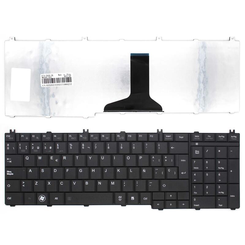 Teclado Para Portátil Toshiba Satellite C660 C660d C665 L650 L650d L670d L750 L750d L770