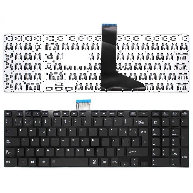 Teclado Para Portátil Toshiba Satellite C70-A C75-A Negro