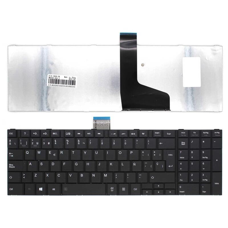 Teclado Para Portátil Toshiba Satellite C855-10w